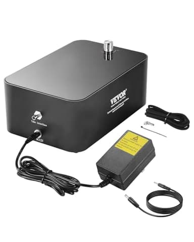 VEVOR Air Assist, Adjustable 50 L/min Airflow, Air Assist Pump Kit for Laser Cutter and Engraver, Clear Smoke and Dust, Reduce Surface Temperature, Shield Laser Lens, for Laser Engraver ≥ 20W