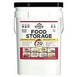 Augason Farms 30-Day 1-Person Premium Emergency Food Supply Kit, Extra Calories Per Day, Survival Food, Just Add Water, 307 Servings