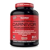 MuscleMeds CARNIVOR Beef Protein Isolate Powder, Muscle Building, Recovery, Lactose Free, Sugar Free, Fat, Free, 23g Protein, Halal Certified, Chocolate, 56 Servings