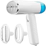 TYY Travel Steamer for Clothes with Dual Voltage 100-240V, Foldable Clothes Steamer Fabric Wrinkle Remover, Portable Handheld Garment Steamer and Steam Iron 2-in-1 for Worldwide Traveling