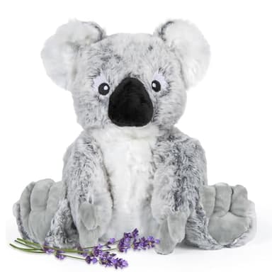 Cuddly Koala - Microwavable & Weighted Plush Stuffed Animal - Heated Plushie for Warmth - Cute, Soft, Cozy Toy for Adults & Children (Boys, Girls, & Toddlers) by Warm Pals