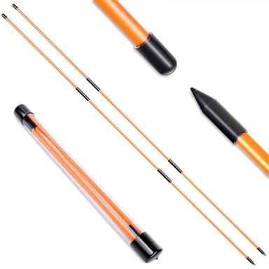 BIRDIEBLAST Professional 2 or 3 or 4 Pack Collapsible Golf Alignment Sticks, Premium 40" Alignment Golf Stick Ideal for Aiming, Putting and Swing Practice