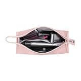 BUBM Travel Storage Bag Compatible with Dyson Airwrap Styler, Shark Flexstyle Air Styling & Drying System, Portable Carrying Case Organizer for Airwrap Styler and Attachments,Pink