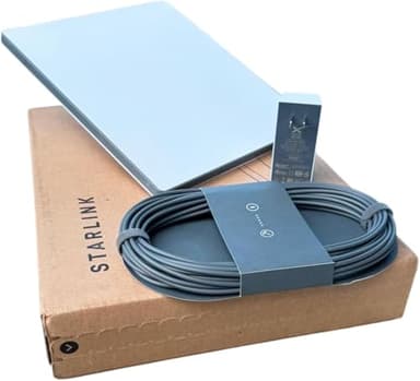 Spaces X Starlink Mini Portable Satellite Internet Kit, High-Speed Low-Latency, Compact 4th Gen Antenna