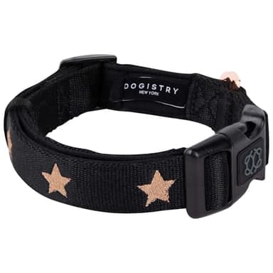 DOGISTRY The Fi Rockstar Collar - Crafted for Fi Series 3/3+ - Luxury Design Meets Smart Tech - Medium