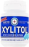 Lotte Xylitol Fresh Mint Gum 2.04 OZ (Pack of 1)