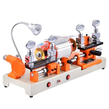 Key Cutting Machine Duplicator, Double Head Key Cutting Machine, Horizontal Multifunctional Keys Duplicator, Double Cutter Accurate Manual KeyMachine Keys Duplicating Machines