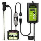LINGLONGTEMP 1800W Submersible Hot Tub & Pool Portable immersion Water Heater with Temperature Control and GFCI Leakage Protection for Swimming Pools, Bathtubs, Buckets, Baptistries, and Most Liquids