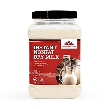 Hoosier Hill Farm Instant Nonfat Dry Milk Powder, 1LB (Pack of 1)