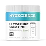 MYOXCIENCE UltraPure Creatine | Featuring Creapure | Supports Muscle Performance, Cognition and Lean Body Mass | 60 Servings