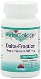 Nutricology Delta-Fraction Tocotrienols, 50mg Softgels, 75-Count