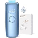 Laser Hair Removal with 5℃ Ice Cooling, Painless IPL Laser Hair Removal Device 3 in 1 Ubroo at Home Hair Remover Machine for Women Men Electrolysis Permanent Epilator on Face Body Depilation (Blue)