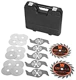 WEN BL067D 6-Inch 18-Tooth Carbide-Tipped Stacked Dado Blade Set for 8-1/4 and 10-Inch Table Saws