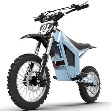 Tuttio Soleil01 GB Electric Dirt Bike - 200NM Fast Electric Bike with 48V 21Ah Battery, 3 Speeds, 2000W Off-Road Ebike for Adults Teens (US Warehouse)