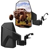 Ranger Side Mirrors,The Spring Back Feature Allows Easy Reset After Fold,2024 New SHEJISI UTV Mirrors Compatible with Polaris Ranger 570 900 1000,Polaris General,Can Am Defender HD 10 8,2021+Commander