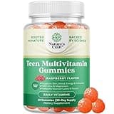 Teen Multivitamin Gummies 12-17 - Teen Boys & Girls Gummy Vitamins for Better Skin, Immune Strength, Mood & Energy Support - Teenage Girl & Boy Supplements with Zn, Mg, Vitamin A, C, D & E - 60 Ct
