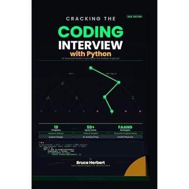 Cracking the Coding Interview with Python: 2026 Edition: The Complete Guide to Algorithms, Problem-Solving, and AI-Assisted Interview Prep