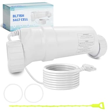 T-15 Salt Cell Replacement Compatible with Hayward Pool Turbo Chlorinator System Fit for AquaRite, AquaTrol & More, Up to 40K Gallons
