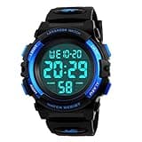 A ALPS Digital Watch with Rubber Band for Kids - Waterproof, Shockproof, Daily Use