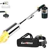 Heavy Duty Weed Torch Propane Burner with Storage Bag, High Output 1,200,000 BTU Blow Torch with 8.8FT Hose, Portable Flame Weeder with Igniter for Garden Wood Roofing Snow Road Charcoal Start