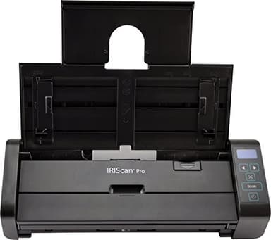 IRIScan Pro Document Scanner duplex-v5PRO 20PPM/40IPM: Desktop Scanner, ADF 20,Free Readiris Editor,scan to Word, PDF,XLS, Bus.Cards to Outlook,USB AC,scan to Cloud Win