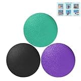 RIDEHILL 3 Pack Stress Balls for Adults, Squeeze Balls for Hand Therapy, Hand Strengthening Devices with Different Resistance Levels for Finger Forearm Wrist Exercise Relaxation and Pain Relief