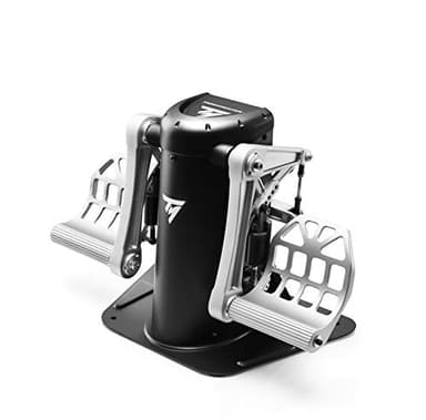 Thrustmaster TPR Pendular Rudder Pedals for PC Flight Simulation Controls – Adjustable Resistance, HallEffect Magnetic Sensors, Ultra-Precise & Smooth Control