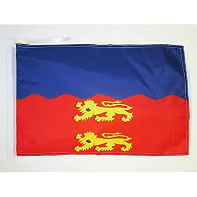 AZ FLAG Calvados Flag 18'' x 12'' cords - French department - France SMALL flags 30 x 45cm - Banner 18x12 in