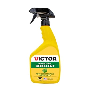 Victor Mouse and Rat Repellent Spray - M809 - Natural, Non-Toxic Rodent Repellent Spray for Indoor and Outdoor Use - Ready to Use - 32 fl oz Bottle - Up to 67 Linear Ft Coverage