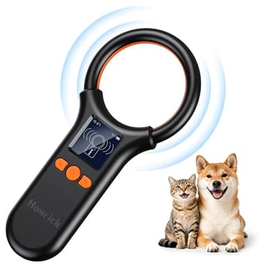 Pet Microchip Scanner, FDX-B(ISO11784/85) EMID Chip Reader, 500 Datas