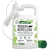 Mighty Mint Gallon (128 oz) Rodent Natural Peppermint Oil Spray with Cloth