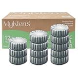 MyKlens Toilet Bowl Cleaner Tablets, Automatic Toilet Bowl Cleaners, Long-Lasting Toilet Tabs Drop in Tank for Deodorizing & Descaling, Green, 12 Packs