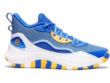 Under Armour Unisex Grade School Curry 3Z 24, (400) Team Royal/White/Taxi, 7, US