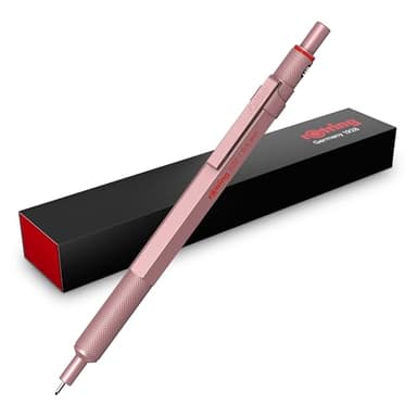 ROTTLING Mechanical Pencil Rose Gold 600 2158794 0.5mm rOtring Mechanical Pencil Fine Writing Stationery German Drafting Pen Professional Ballpoint Pen