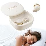 LOBKIN Sleep Headphones，Wireless Bluetooth 5.4 Noise Blocking Sleeping Headphones，Sleep Earbuds for Side Sleepers in-Ear Soft Mini Invisible Buds for Sleeping Working