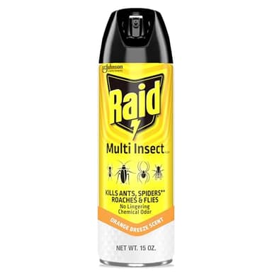 Raid Multi Insect Killer, Orange Breeze 15 Ounce (Pack of 1)