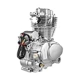 200cc/250cc ATV Engine, 14HP 4-stroke Vertical Engine ATV Engine Motor Single Cylinder with Air-Cooled Vertical Engine & 5-Speed Manual Transmission Motors for boats