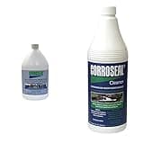 Corroseal Water-Based Rust Converter Kit, 1 Quart of Prep Cleaner and 1 Gallon of Rust Converter