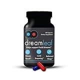 Dream Leaf Pro - Premium Lucid Dreaming Supplement - 60 Capsules,Valerian Root, Mugwort, Alpha GPC, Choline Bitartrate, Huperzine-a