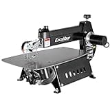 EXCALIBUR 16" Scroll Saw - 1.3A Variable Speed Woodworking Saw with Tilting head & Easy Blade Change - EX-16