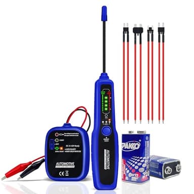 ATOBLIN Automotive Wire Tracer Electrical Open & Short Finder Circuit Tester Wire Breaker Finder Fault Probe Kit Cable Toner Wire Tracker Continuity Test for DC 6-42V