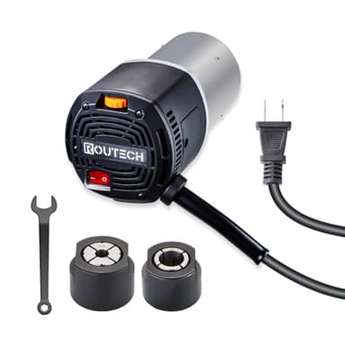 ROUTECH Woodworking 3.25HP Router, 2400W, 4.2" Diameter, 1/2" and 1/4" Collets, 120V60Hz, Model RT-001M (Motor)