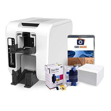 Magicard Pronto 100 Single Side Card Printer & Supplies Package (3100-0001)