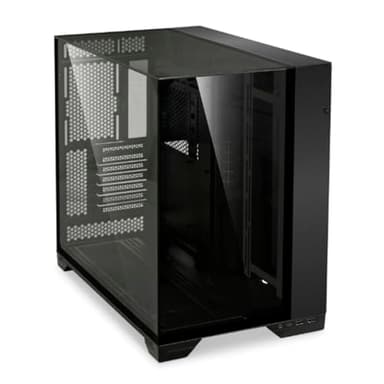 Lian-Li O11 Vision Tempered Glass E-ATX Tower Computer Case - Black
