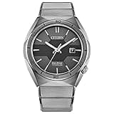 Citizen Men's Eco-Drive Sport Luxury Armor Watch in Super Titanium, Black Dial (Model: AW1660-51H)