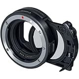 Canon Drop-in Filter Mount Adapter EF-EOS R with Circular Polarizing Filter