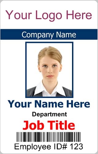 BeauStuff, Custom CompanyWork Photo ID Badge