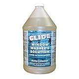 Quality Chemical Glide Window Washer's Solution Commercial Window Cleaning Soap - Outdoor Glass Cleaner for Window Washing Solution, Window Cleaning Solution - 128 oz (Pack of 1)