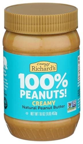 Crazy Richard's NUT_BUTTER (16 Ounce (Pack of 1), Creamy)