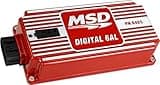 NEW MSD DIGITAL DIGITAL 6AL IGNITION CONTROL BOX WITH REV LIMITER,RED,520-540V,11,000 RPM RANGE,8"L X 4"W X 1.825"H,COMPATIBLE WITH 4-6-8 CYLINDER